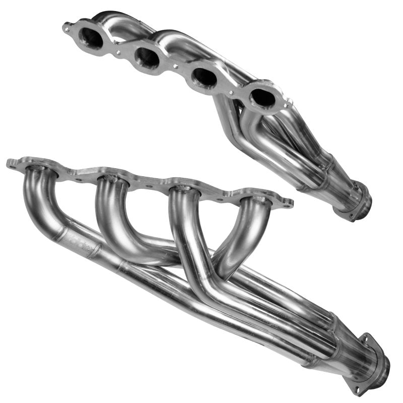 1-3/4" Stainless Headers. 2014+ GM 1500 Series Truck / 2015+ SUV 5.3L/6.2L Front View