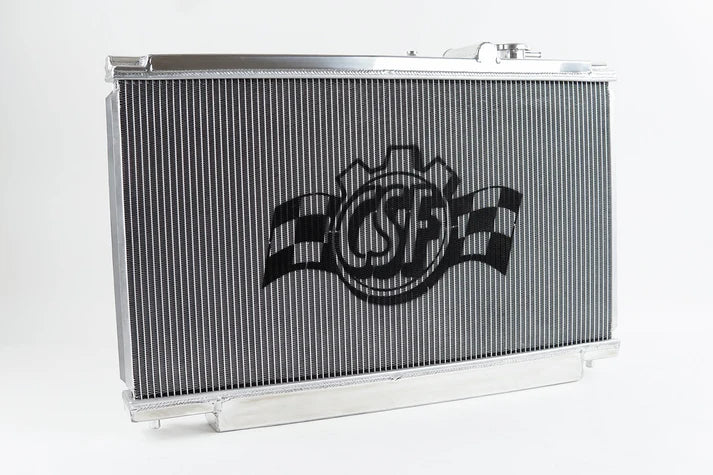 93-98 Toyota A80 Supra (NA/TT) High-Performance All-Aluminum Radiator Front View