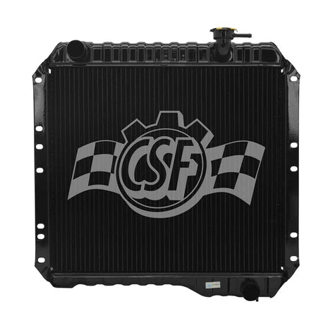 Toyota Landcruiser 70-74 3.9L / 75-80 4.2L (4-Row Copper Core) Radiator Front View