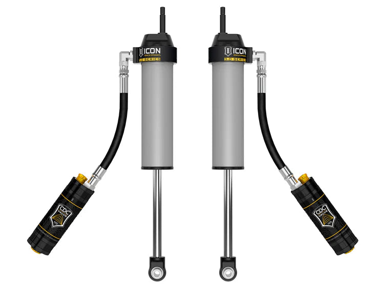ICON 2005-2026 Ford Super Duty 4WD, 0-3” Lift, Front, V.S. 3.0 Series Shock Absorbers, Remote Reservoir w/ CDCV, Pair