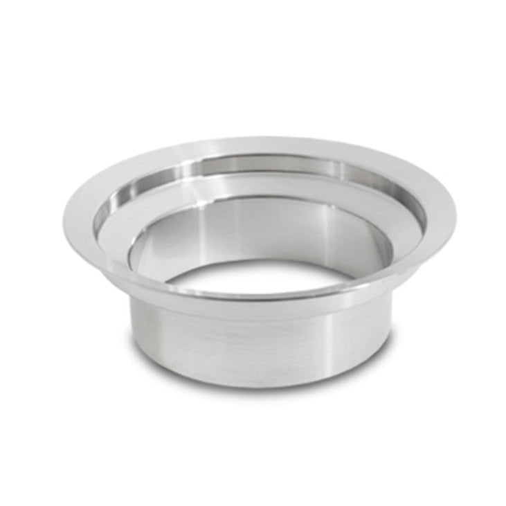 Stainless Steel Turbo Outlet Flange for Marmon Style Flange for Garrett GT42 and GT45 with T6 Turbine Housing 146mm O.D. Beveled Flange (suits 4" O.D. Tubing) Front View