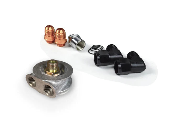 02-07 Impreza WRX/STI All-Aluminum Radiator - w/ built-in Oil Cooler Front View