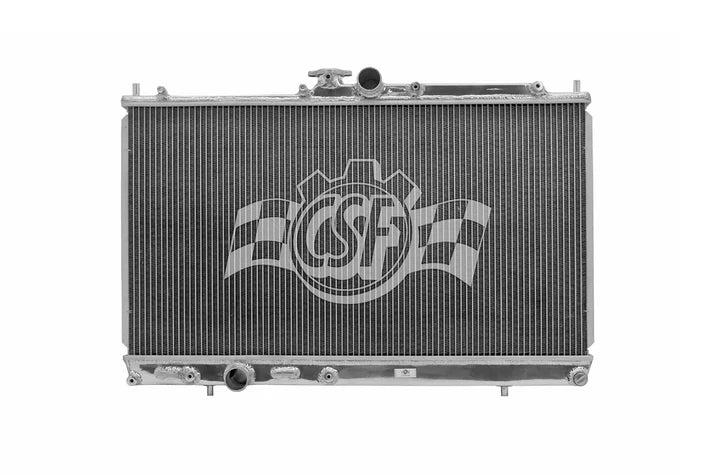 03-07 Mitsubishi Lancer (Evolution 7/8/9) High-Performance All-Aluminum Radiator Front View
