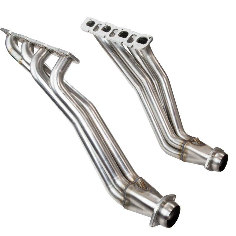 1-7/8" Stainless Headers. 2006-2010 Jeep SRT8 6.1L. Front View