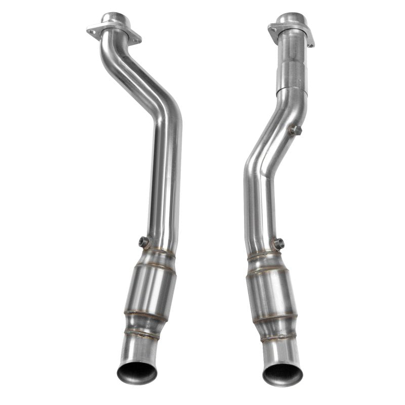 3" SS GREEN Catted OEM Connections 2012-2020 Jeep/Durango 6.4L, Trackhawk 6.2L