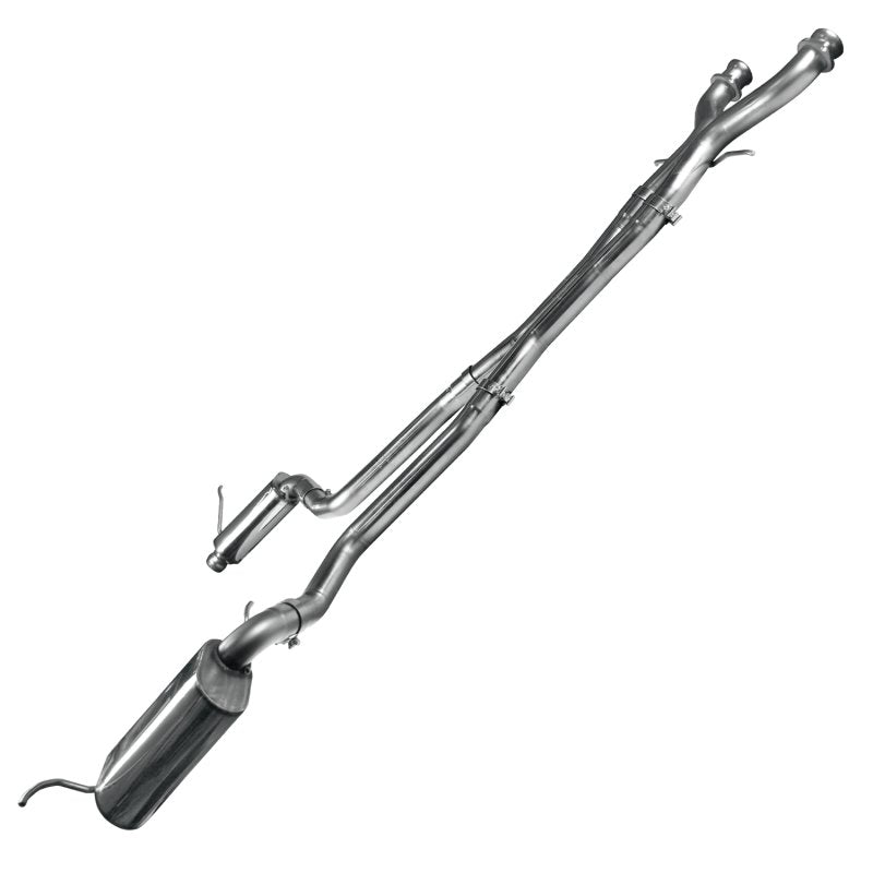 3" SS Resonator Delete X-Pipe 2012-2020 Jeep SRT/Trackhawk 6.4L/6.2L
