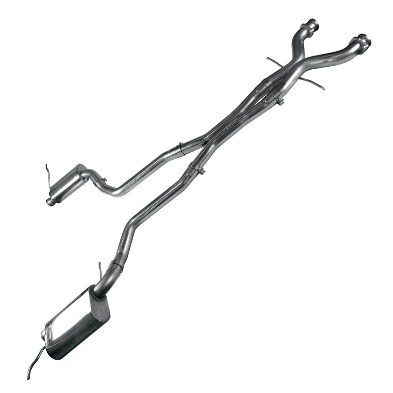 3" SS Resonator Delete X-Pipe 2012-2020 Jeep SRT/Trackhawk 6.4L/6.2L