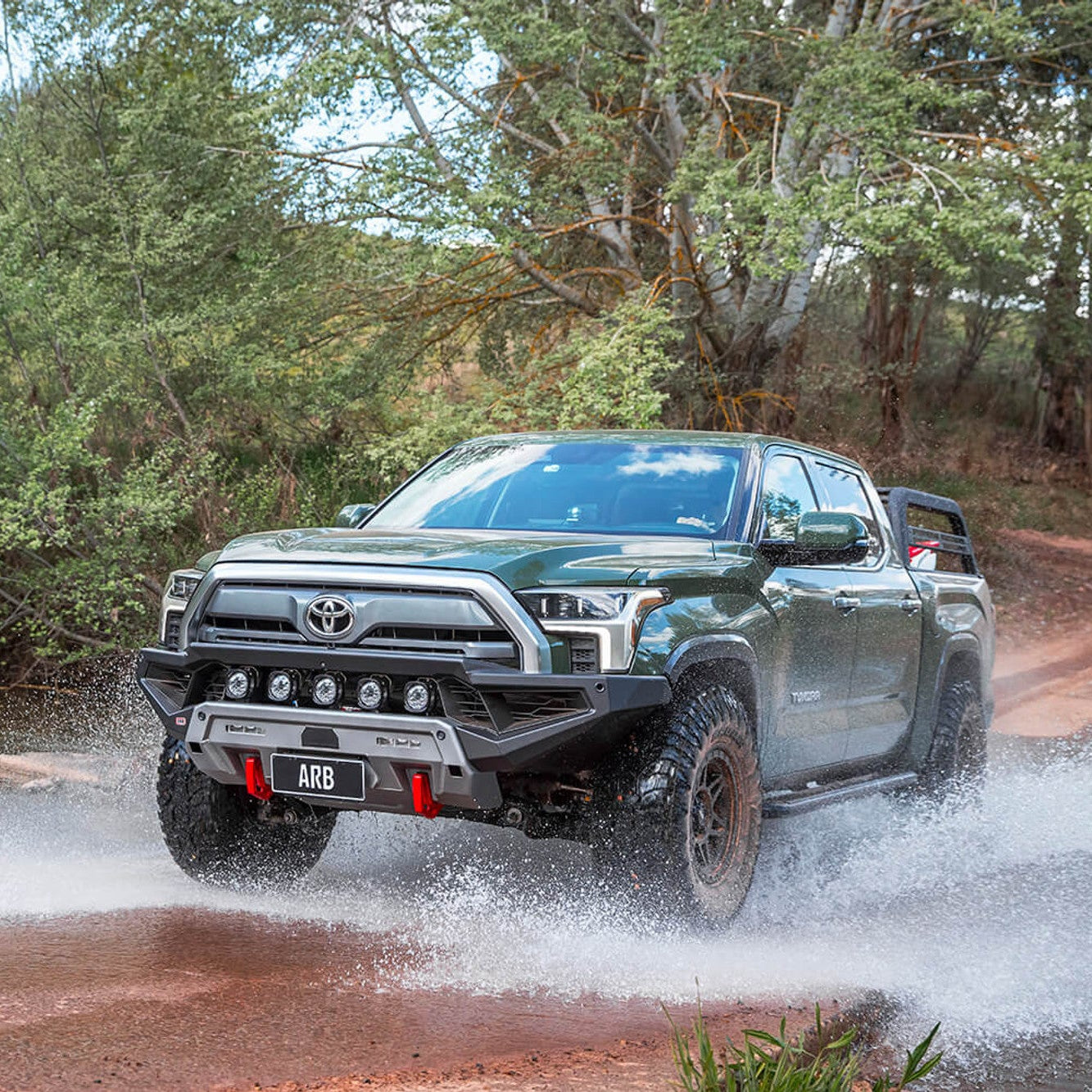 '22-24 Toyota Tundra Zenith Front Bumper Front View