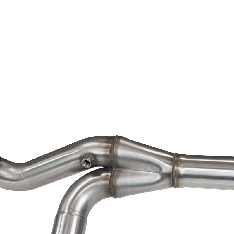 3" SS Competition Only Y-Pipe. 2009-2018 Dodge/Ram 1500 5.7L. Connects to OEM. Front View