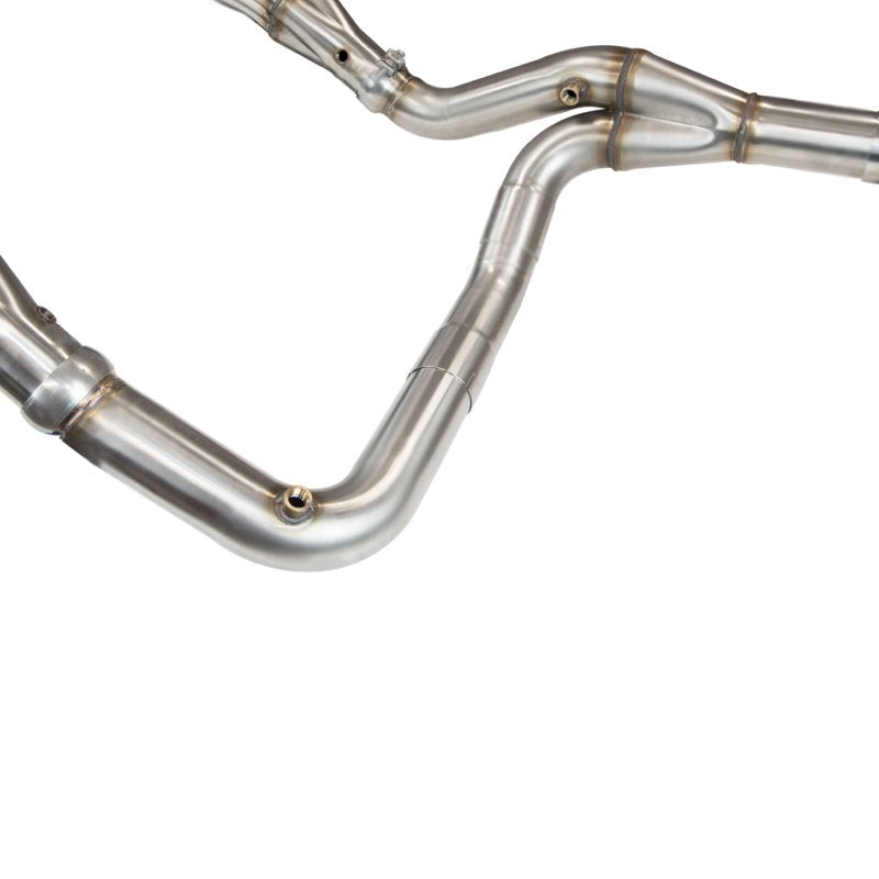 3" SS Competition Only Y-Pipe. 2009-2018 Dodge/Ram 1500 5.7L. Connects to OEM. Front View