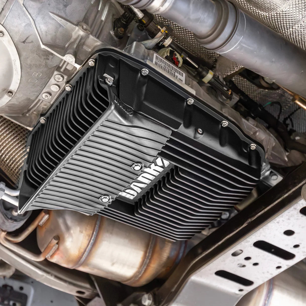 2007.5-2024 RAM 2500/3500 6.7L with 68RFE 6-speed transmission Excludes high output 6.7L Cummins Ram-Air Transmission Pan