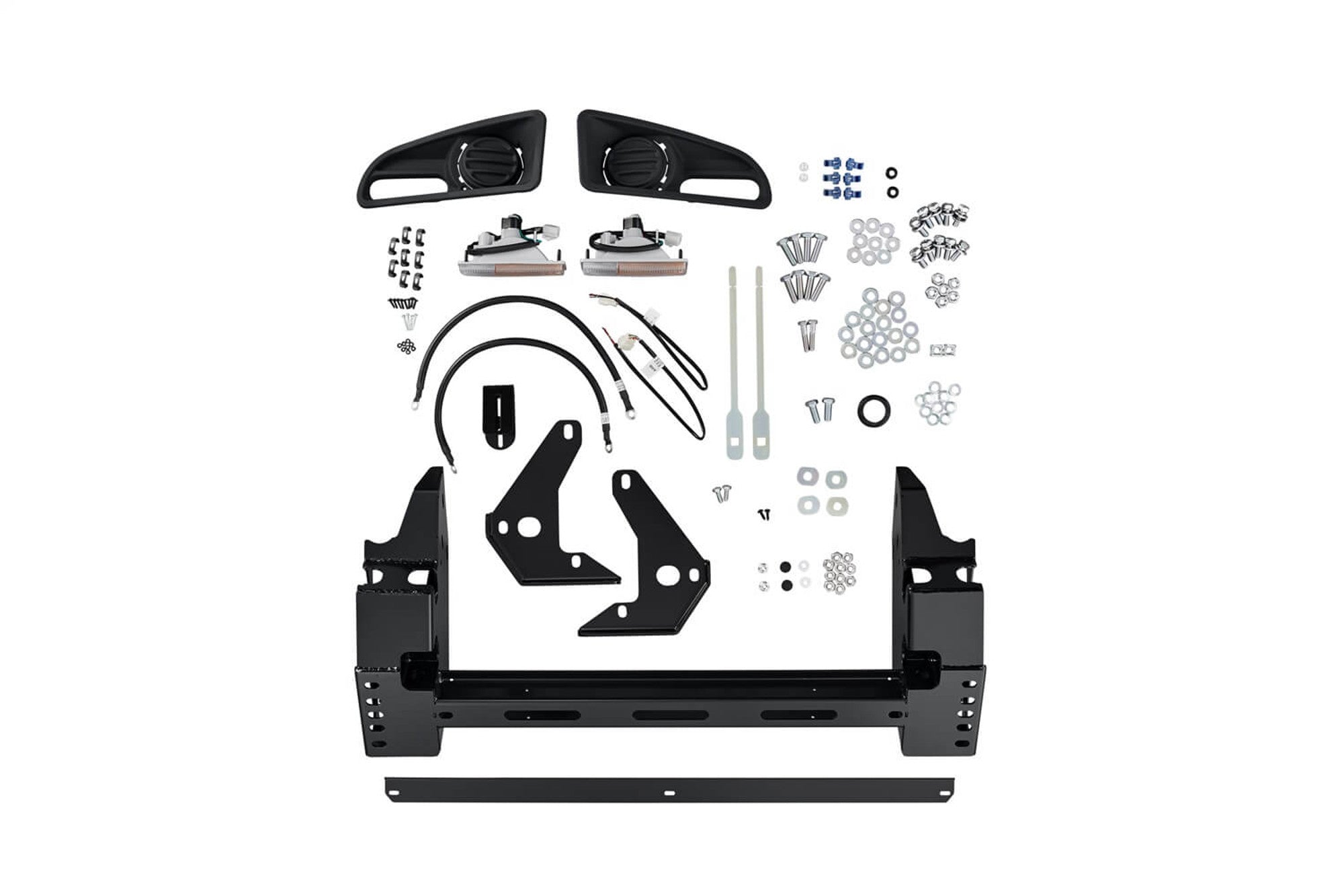 07-14 Toyota FJ Cruiser Deluxe Bumper Display of Included Parts 