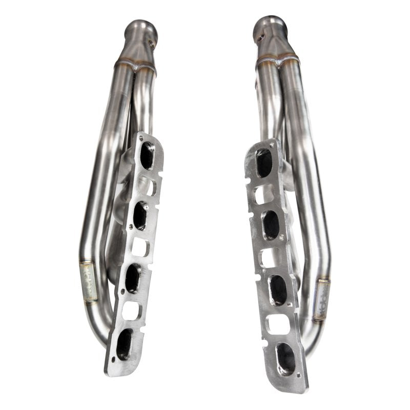 1-3/4" Stainless Headers. 2011-2020 WK2 Jeep/Durango 5.7L. Front View