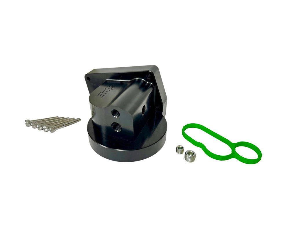 SPE Motorsport 2011-2022 6.7L Powerstroke Oil Filter Housing Front View