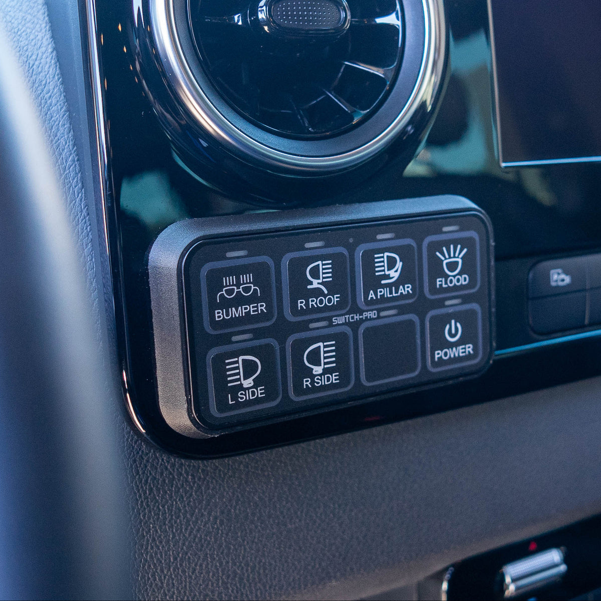 2019+ Mercedes Sprinter Van SDHQ Built Switch Pros SP9100 Keypad Mount