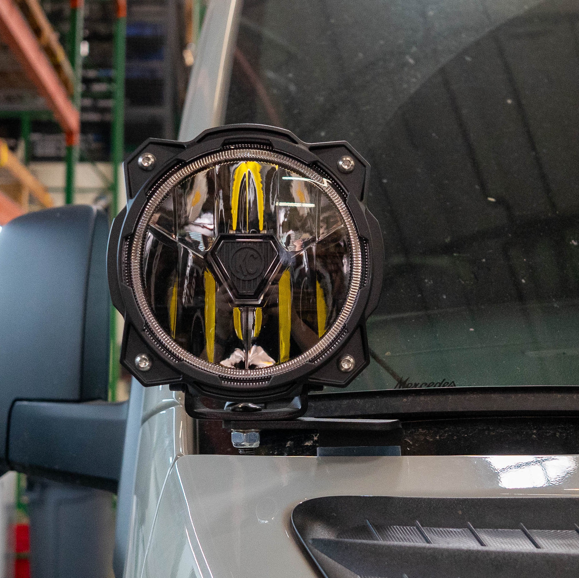 2019+ Mercedes Sprinter Van SDHQ Built A-Pillar Light Mounts