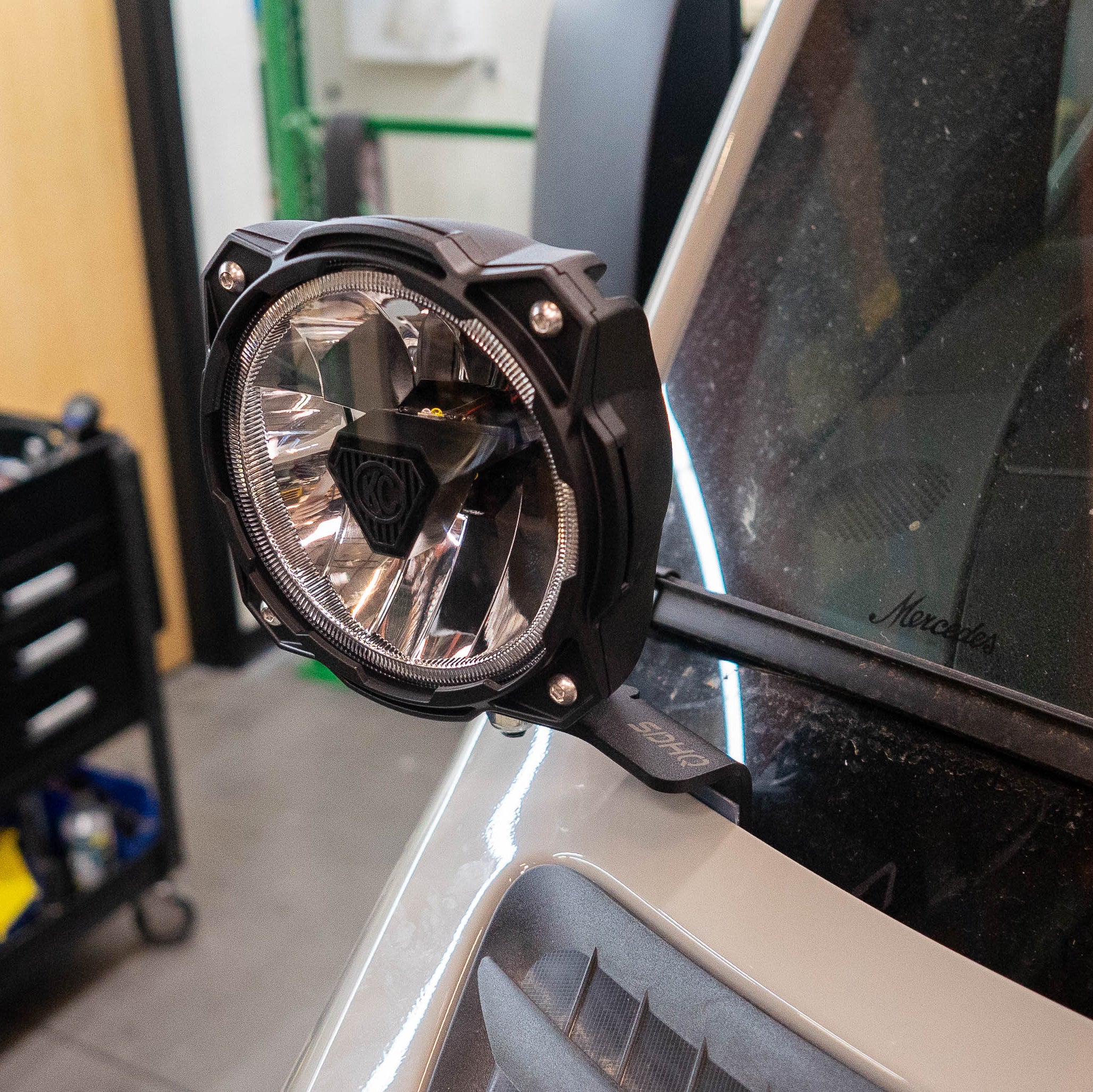 2019+ Mercedes Sprinter Van SDHQ Built A-Pillar Light Mounts