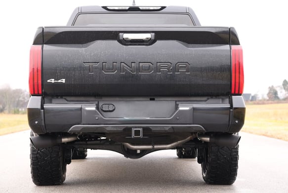 2022-2023 Toyota Tundra 3.5L Turbo Lowmaster FlowFX Cat-Back Exhaust System display