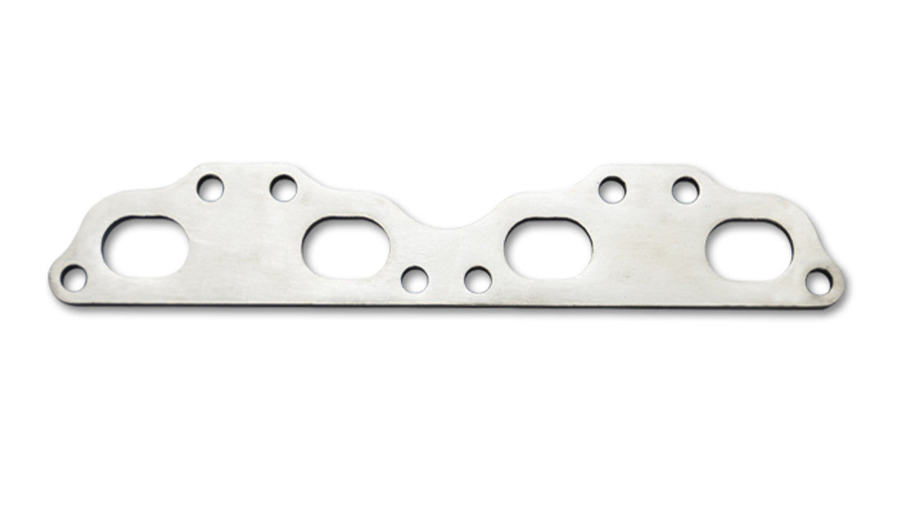 Mild Steel Exhaust Manifold Flange for Nissan SR20 Motors Front View