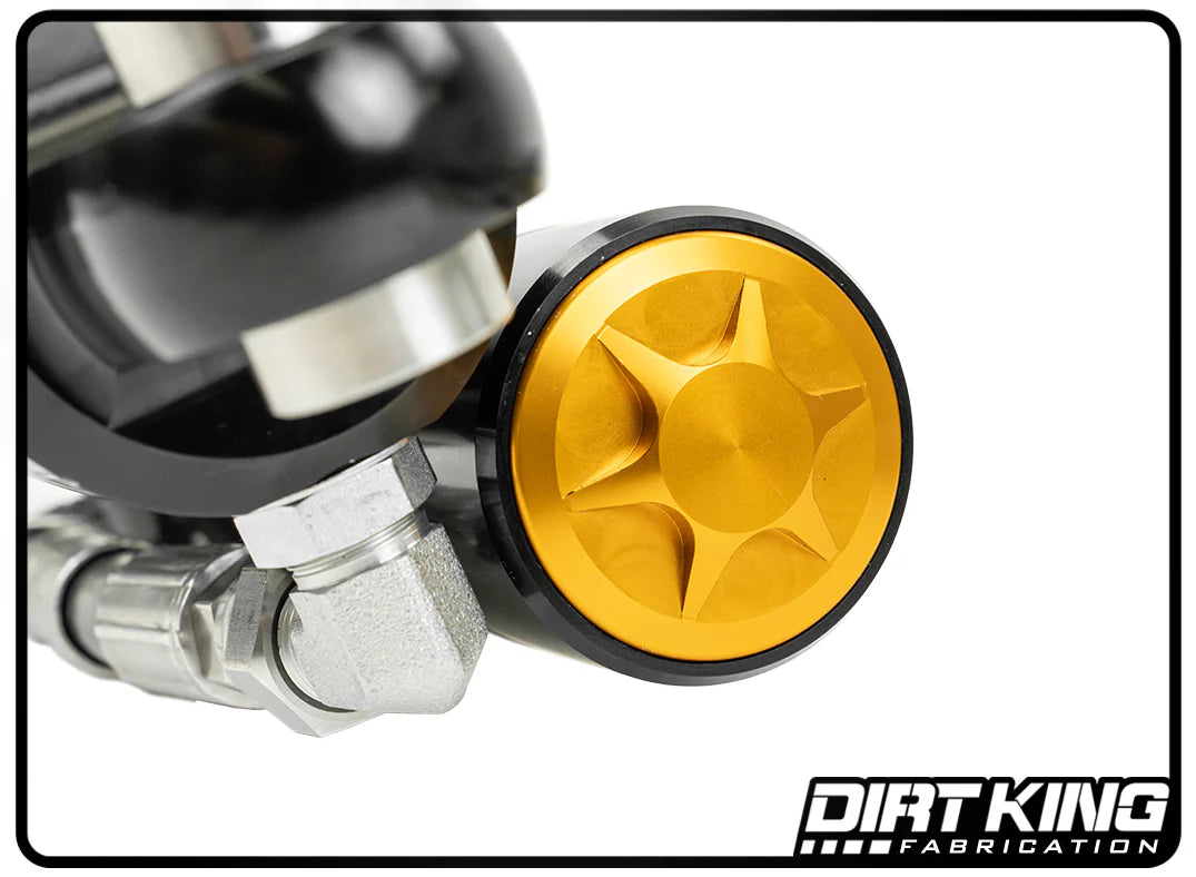 2019-2025 GM 1500 2.5 Smooth Body Shocks | DCA Piggyback Reservoir Front View