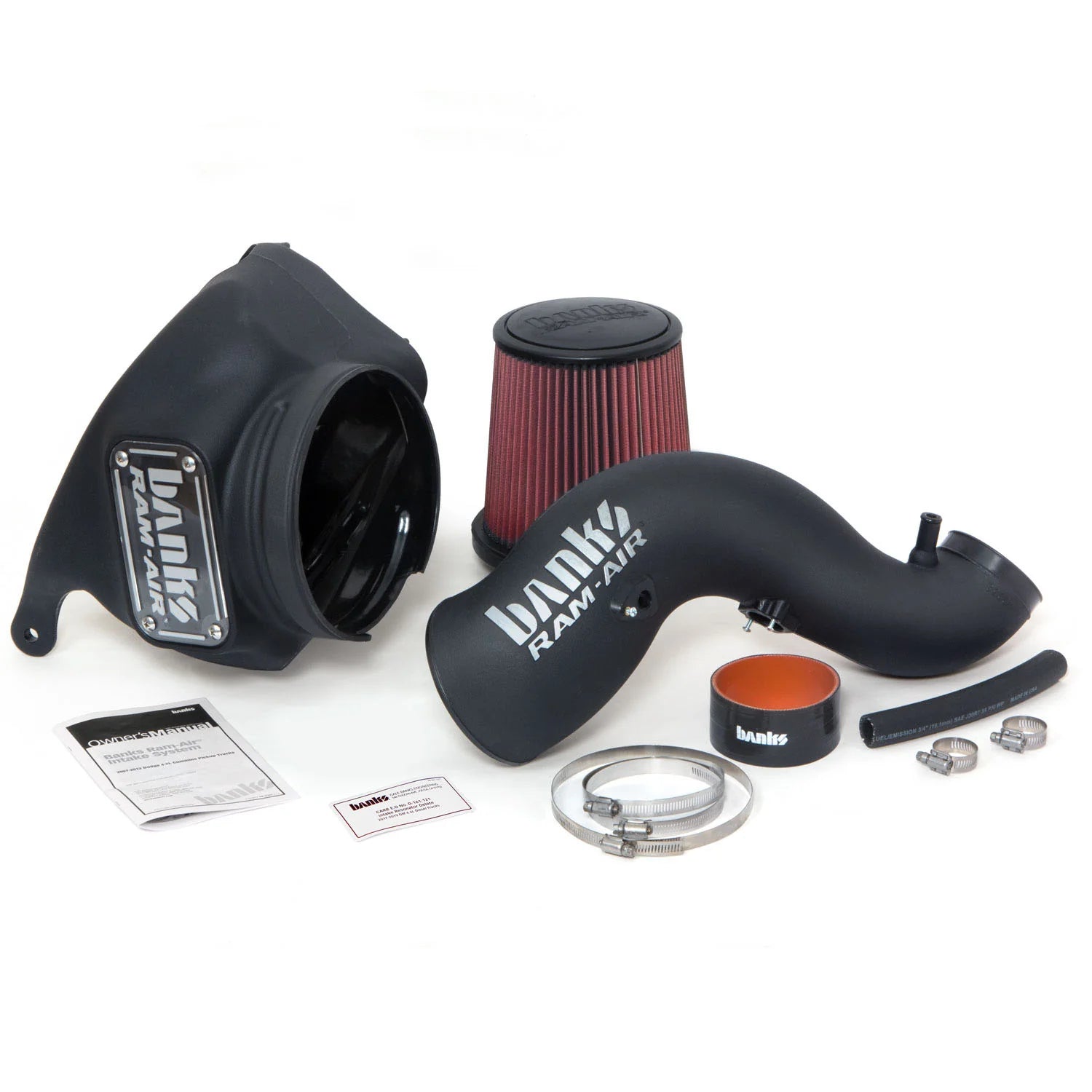 2013-2018 Ram 2500-5500 6.7L Cummins Banks Ram-Air® Big-Ass Oiled or Dry Filter, Cold Air Intake System