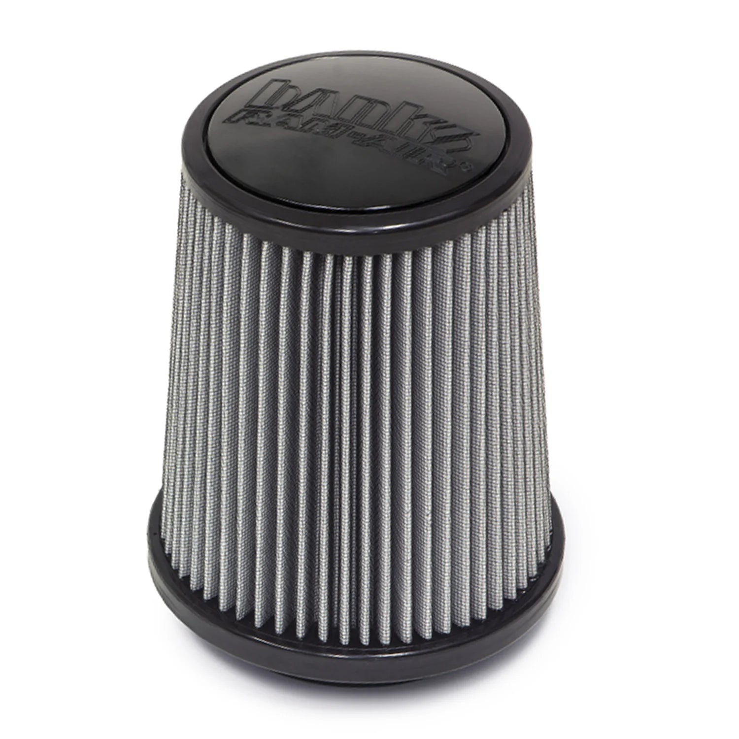 Air Filter Element Oiled or Dry Filter Front View Grey