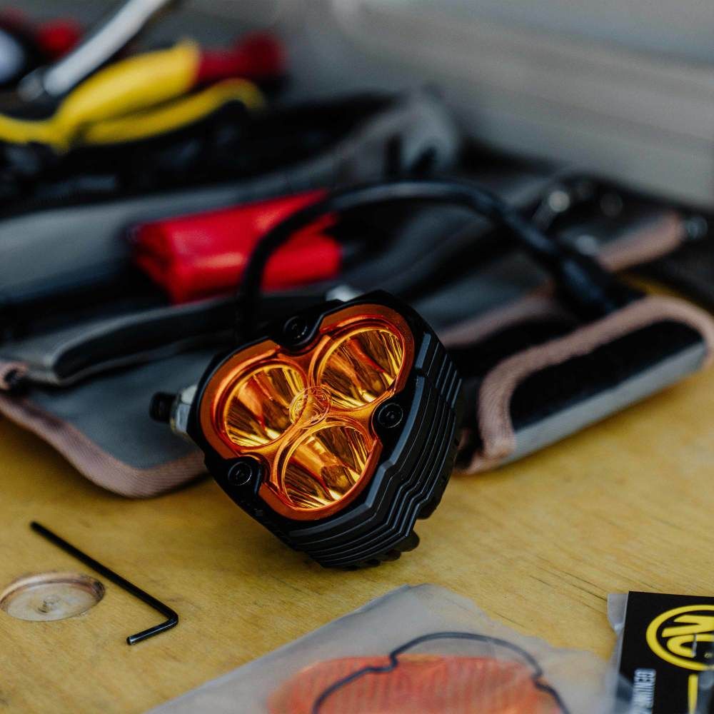 KC HiLites FLEX ERA 3 | Performance Yellow Spot Beam Lens