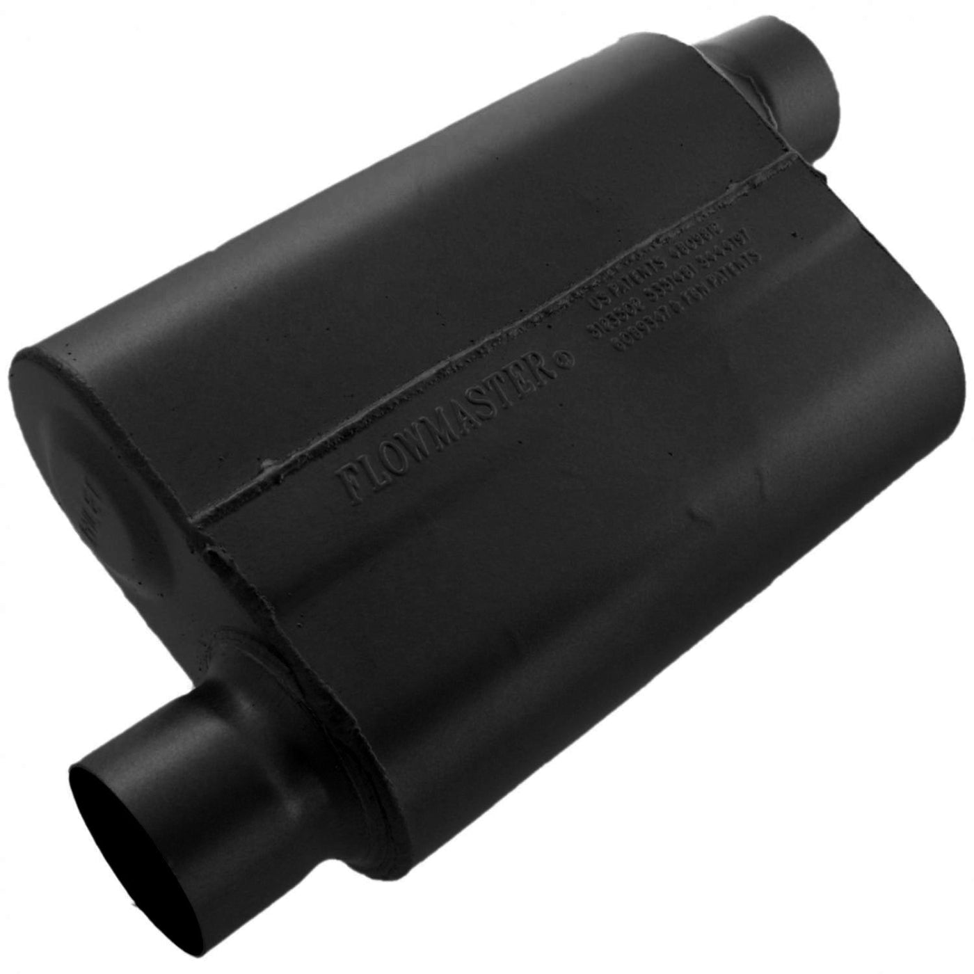 Flowmaster 40 Series Chambered Muffler Front View