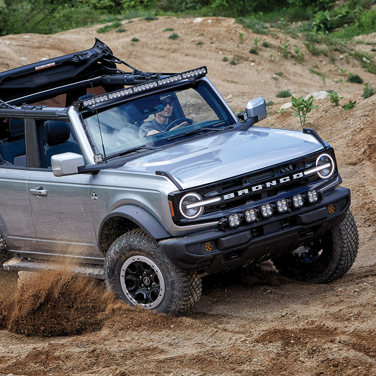 Ford XL Linkable Bumper Light Kit - Ford 2021-2026 Bronco; NOTE: w/ OE Plastic Bumper