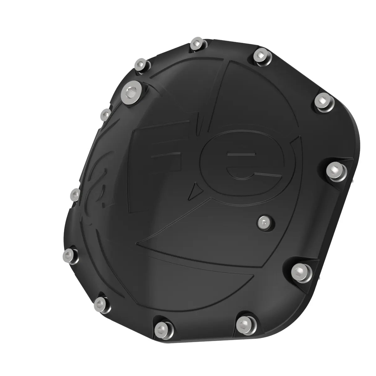 aFe POWER Pro Series Rear Differential Cover Black Jeep Wrangler (JL) 18-25 L4-2.0L (t)/ V6-3.6L (Dana M220) Front View Black