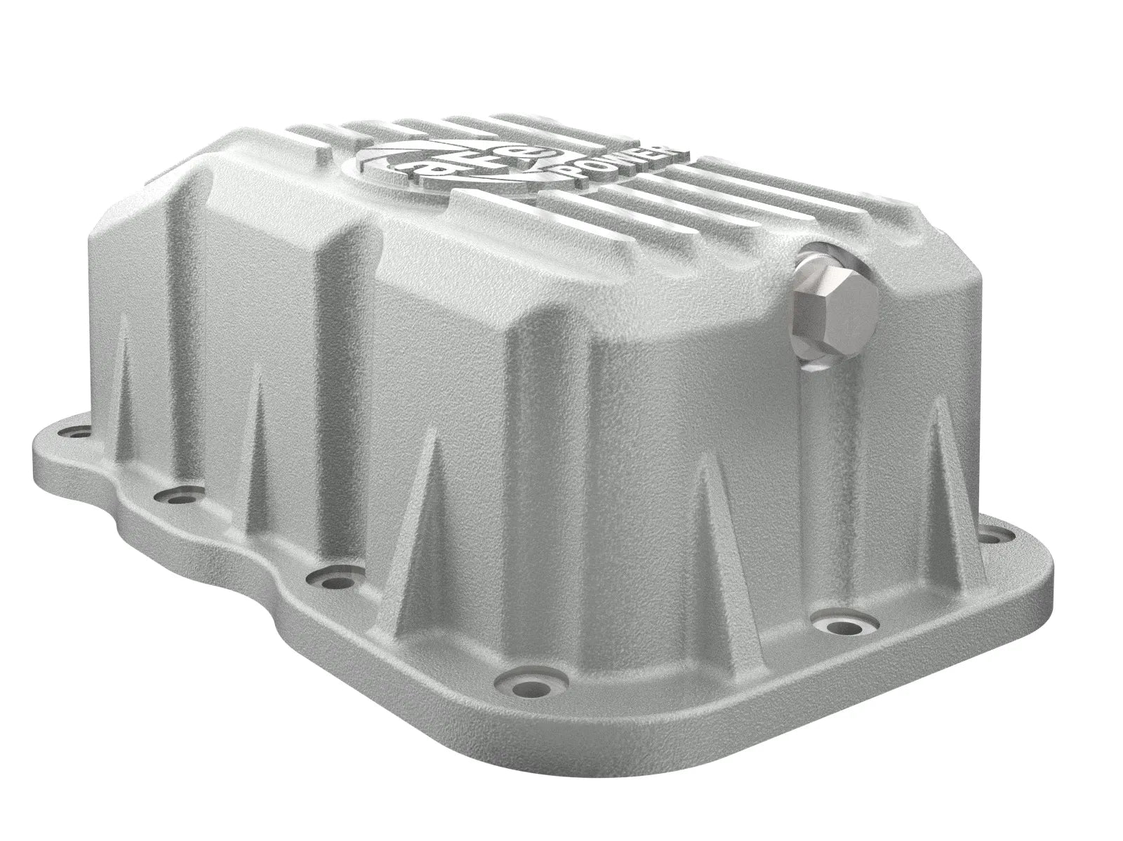 aFe POWER Pro Series Engine Oil Pan Black w/ Machined Fins