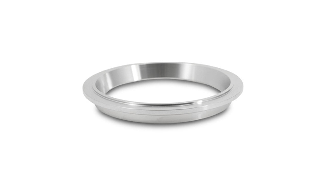 Stainless Steel Turbo Outlet Flange for Garrett GT47 / GTX47, GT50 / GTX50, GT55 / GTX55 with T4 Turbine Housing 130mm O.D. Flange, 115mm diameter mating ring (suits 4" O.D. tubing)