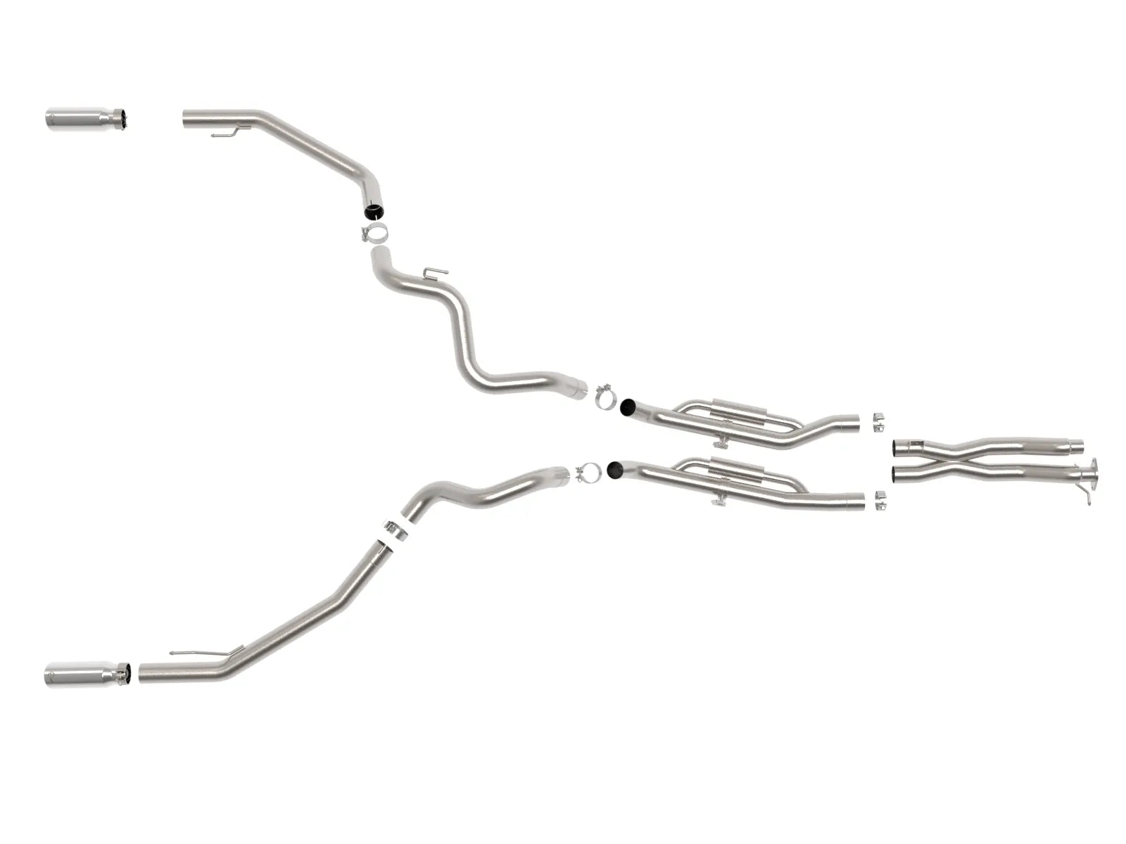 Vulcan Series 3 IN 304 Stainless Steel Cat-Back Exhaust System w/ Polished Tip