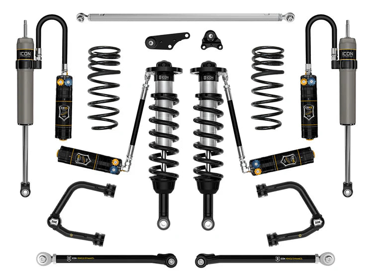 ICON 2025 Toyota 4Runner 4WD, 1.25-3" Lift, Stage 9 Suspension System, Tubular