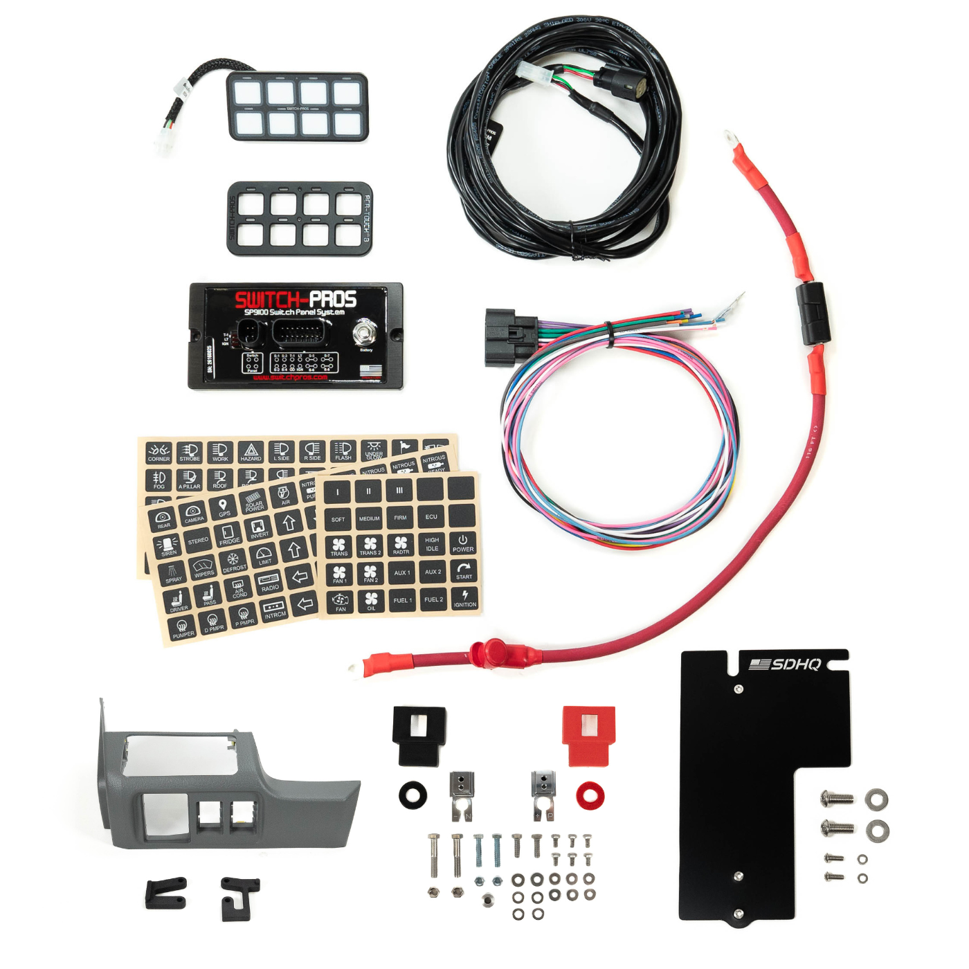 2010-2024 Toyota 4Runner SDHQ Built Complete Switch Pros Mounting Kit