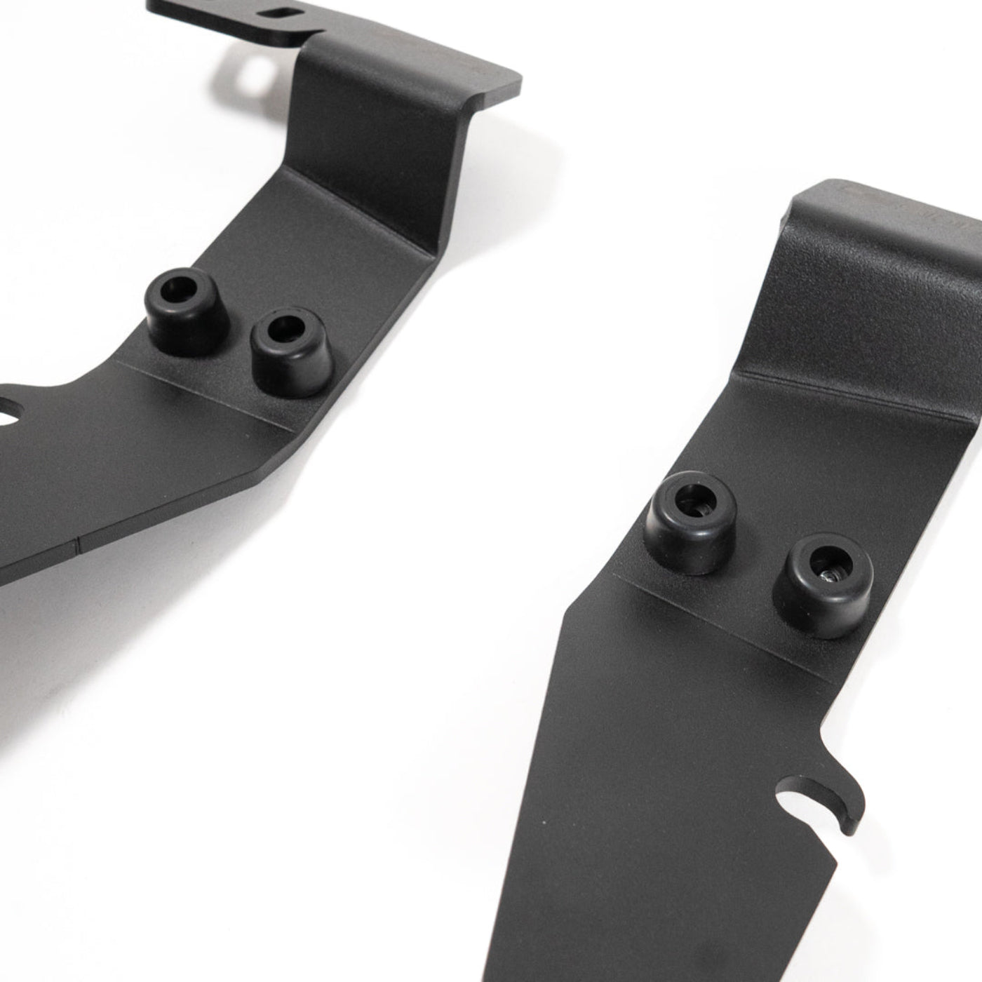 '25+ 4Runner A-Pillar Light Mounts display of included parts - close-up 