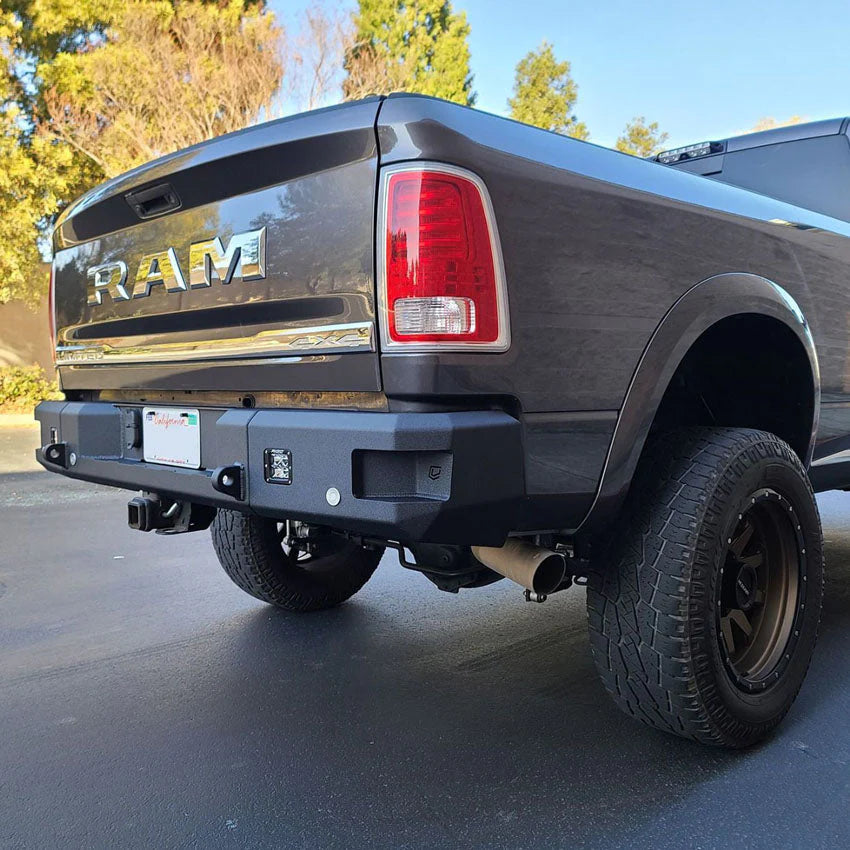 2010-2018 RAM 2500/3500 ATTITUDE SERIES REAR BUMPER Front View