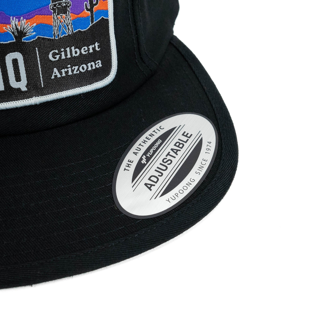 SDHQ Motorsports 5 Panel Hat | Black