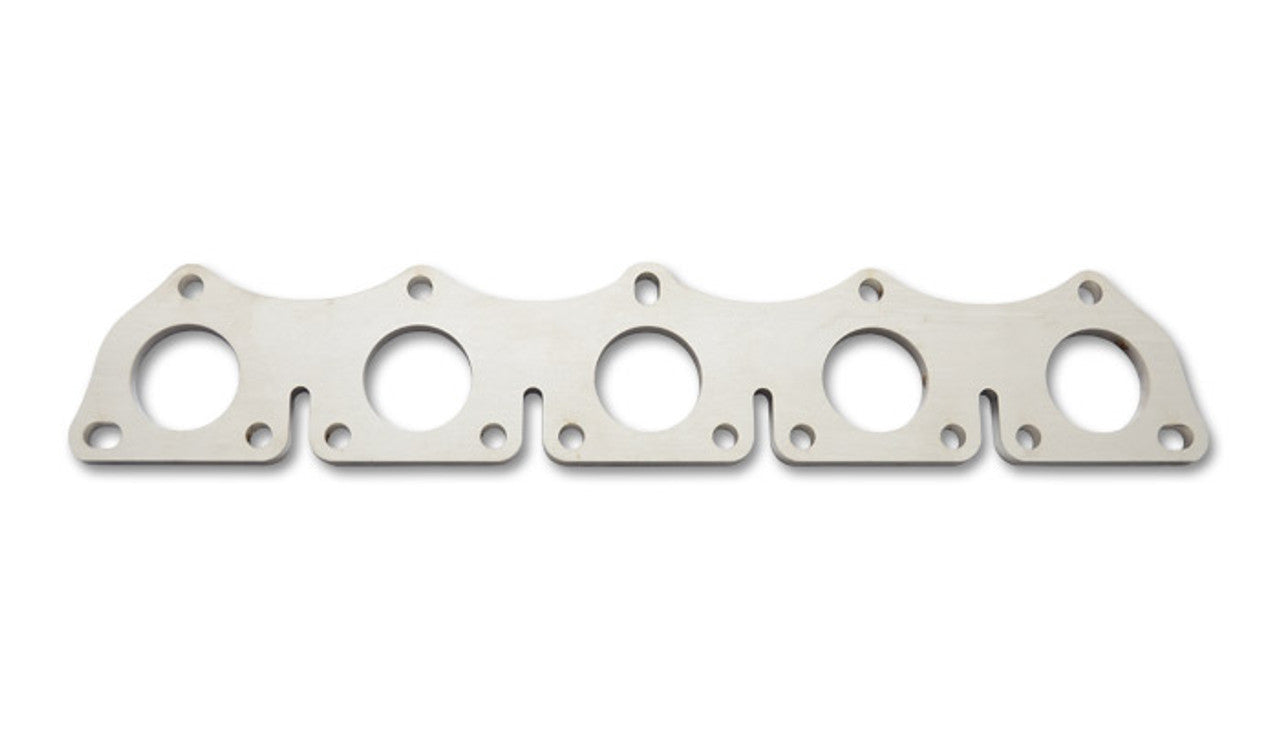 Stainless Steel Exhaust Manifold Flange for VW 2.5L 5 cyl offered from 2005+ Front View