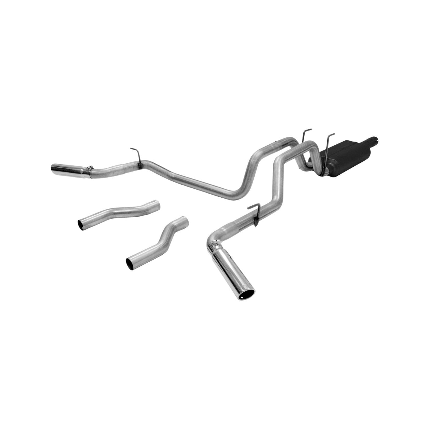 Flowmaster American Thunder Cat-back Exhaust System Front View