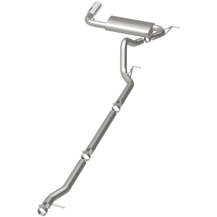 MagnaFlow 2007-2011 Jeep Wrangler Street Series Cat-Back Performance Exhaust System