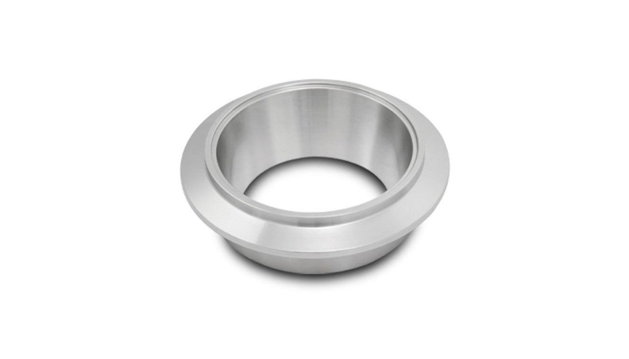 Stainless Steel Turbo Outlet Flange for Garrett GT42 / GTX42, GT45 / GTX45 with V-Band Turbine Outlet 117mm O.D. Flange, (suits 3.5" O.D. tubing)