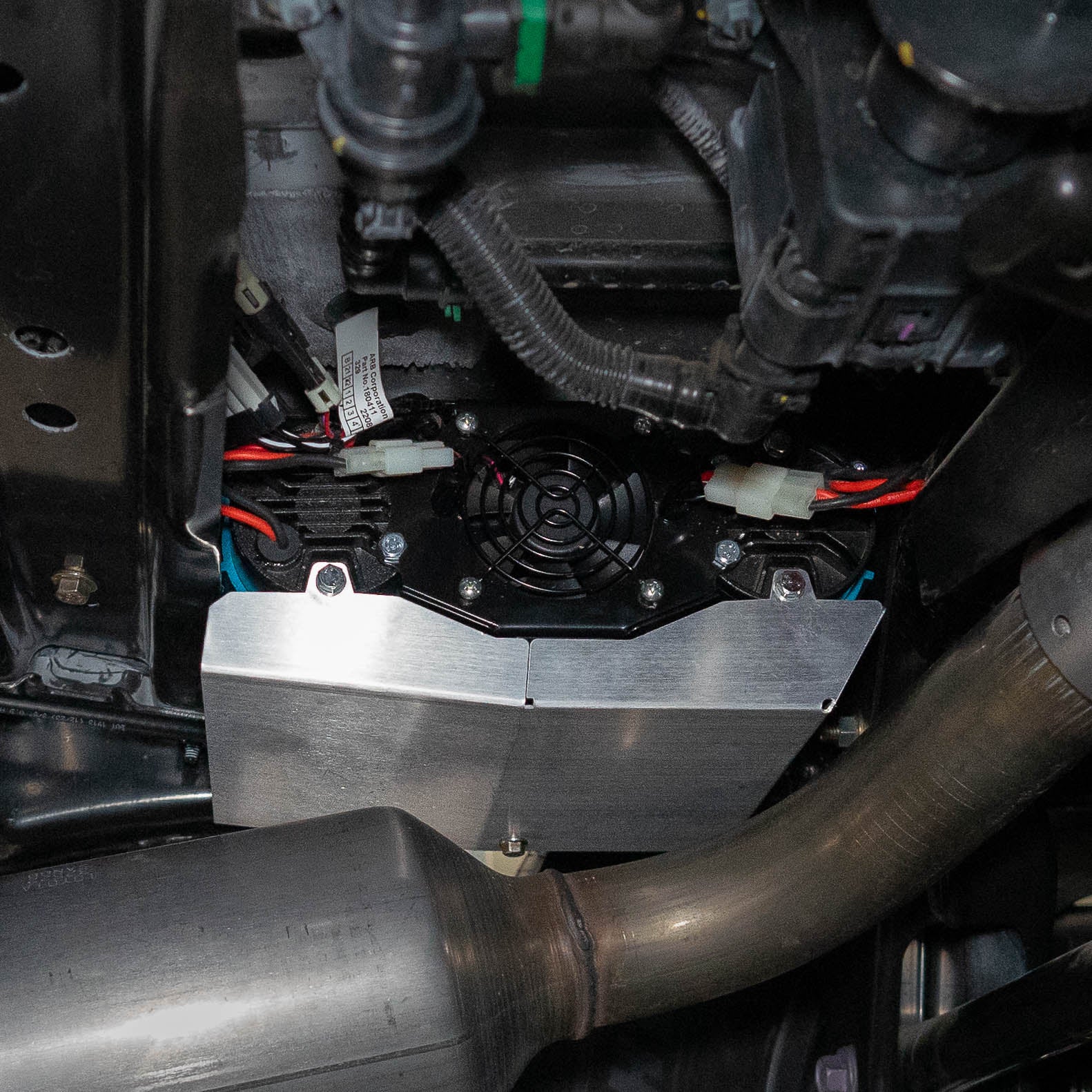 SDHQ Built 2025 4Runner ARB Twin Air Compressor Mount installed