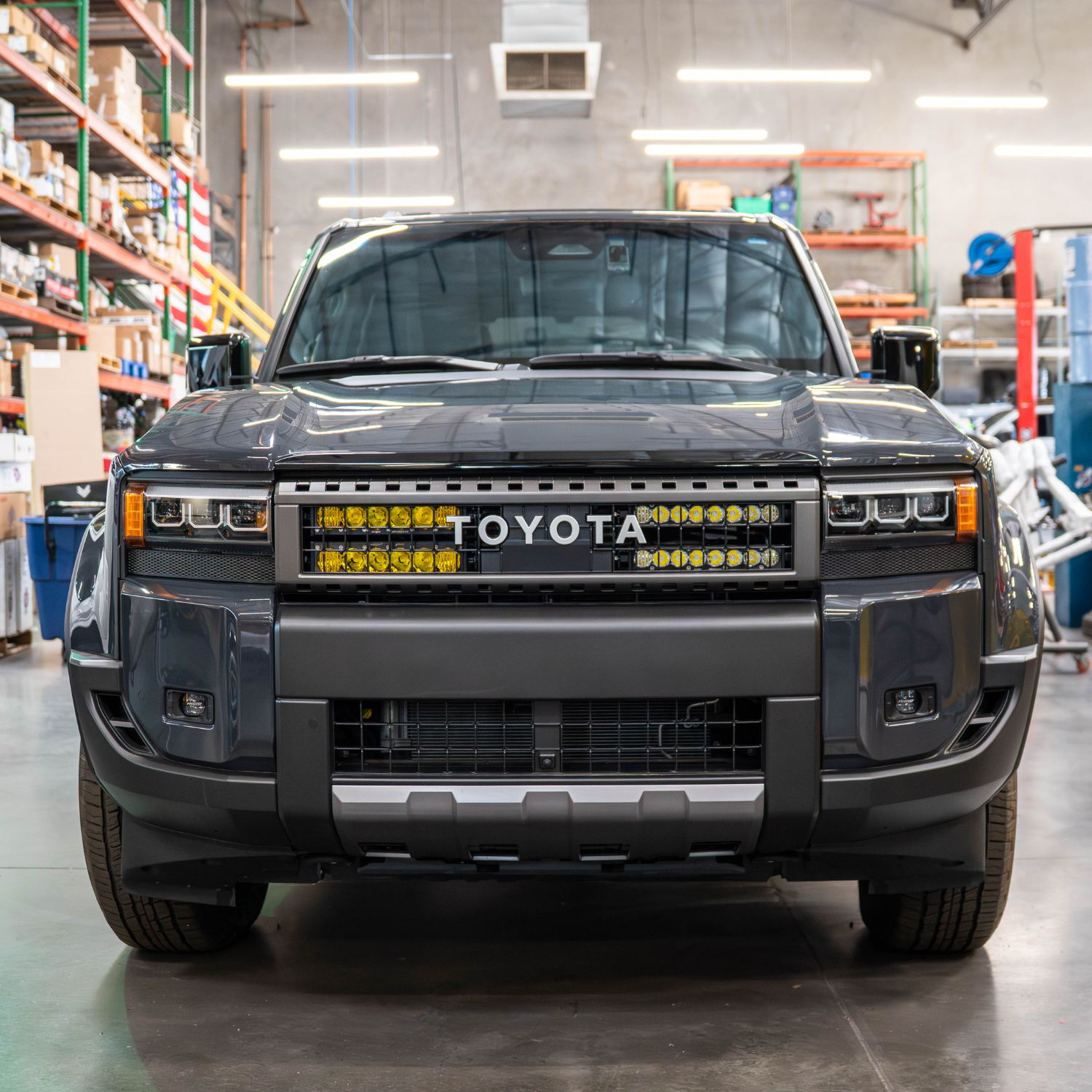 2024+ Toyota Land Cruiser SDHQ Built Behind The Grille Light Bar Mount