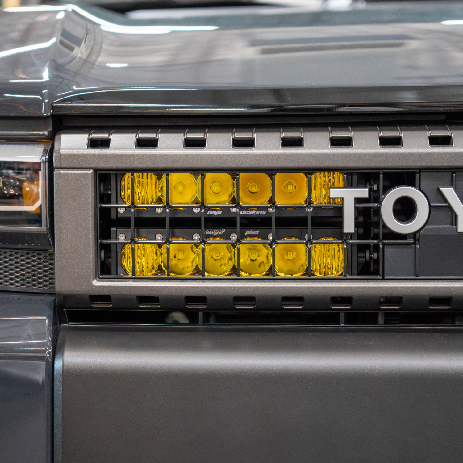 2024+ Toyota Land Cruiser SDHQ Built Behind The Grille Light Bar Mount