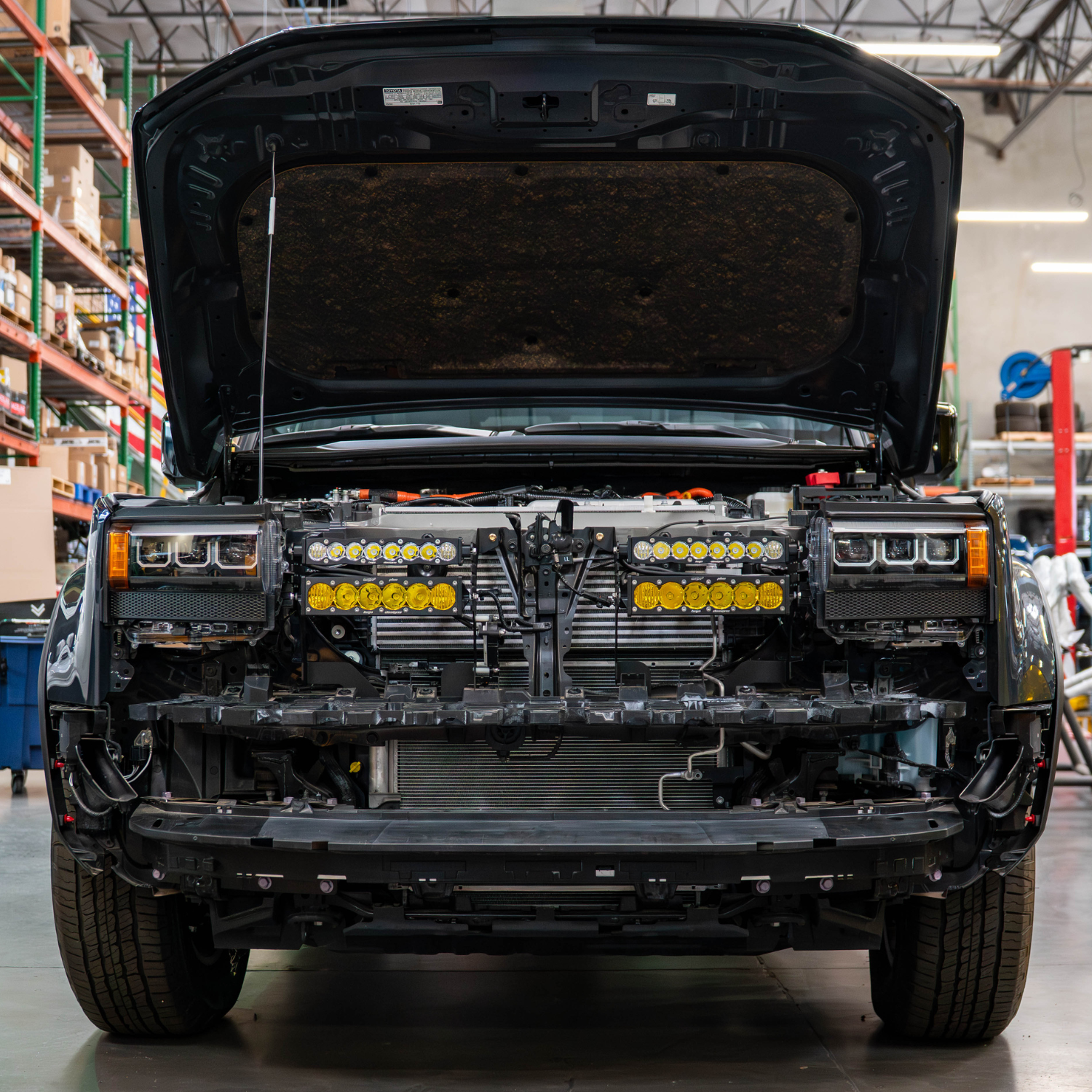 2024+ Toyota Land Cruiser SDHQ Built Behind The Grille Light Bar Mount