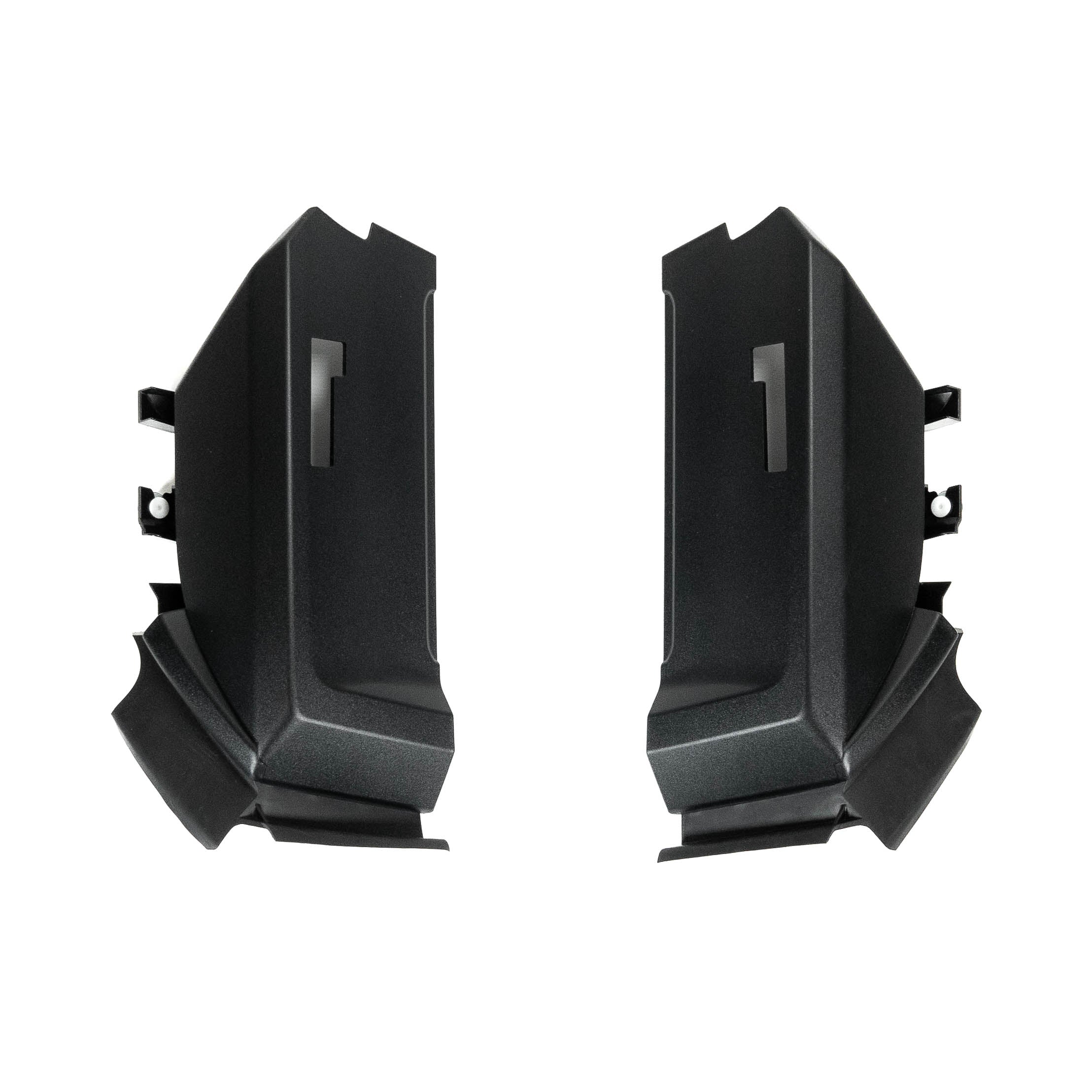 SDHQ Built 2024-2025 GX550 Laser-Cut A-Pillar Cowl Panels | Matte Black