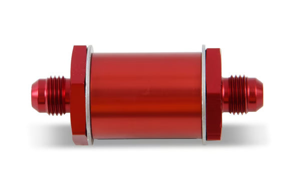 Earl's Check Valve Front View Red