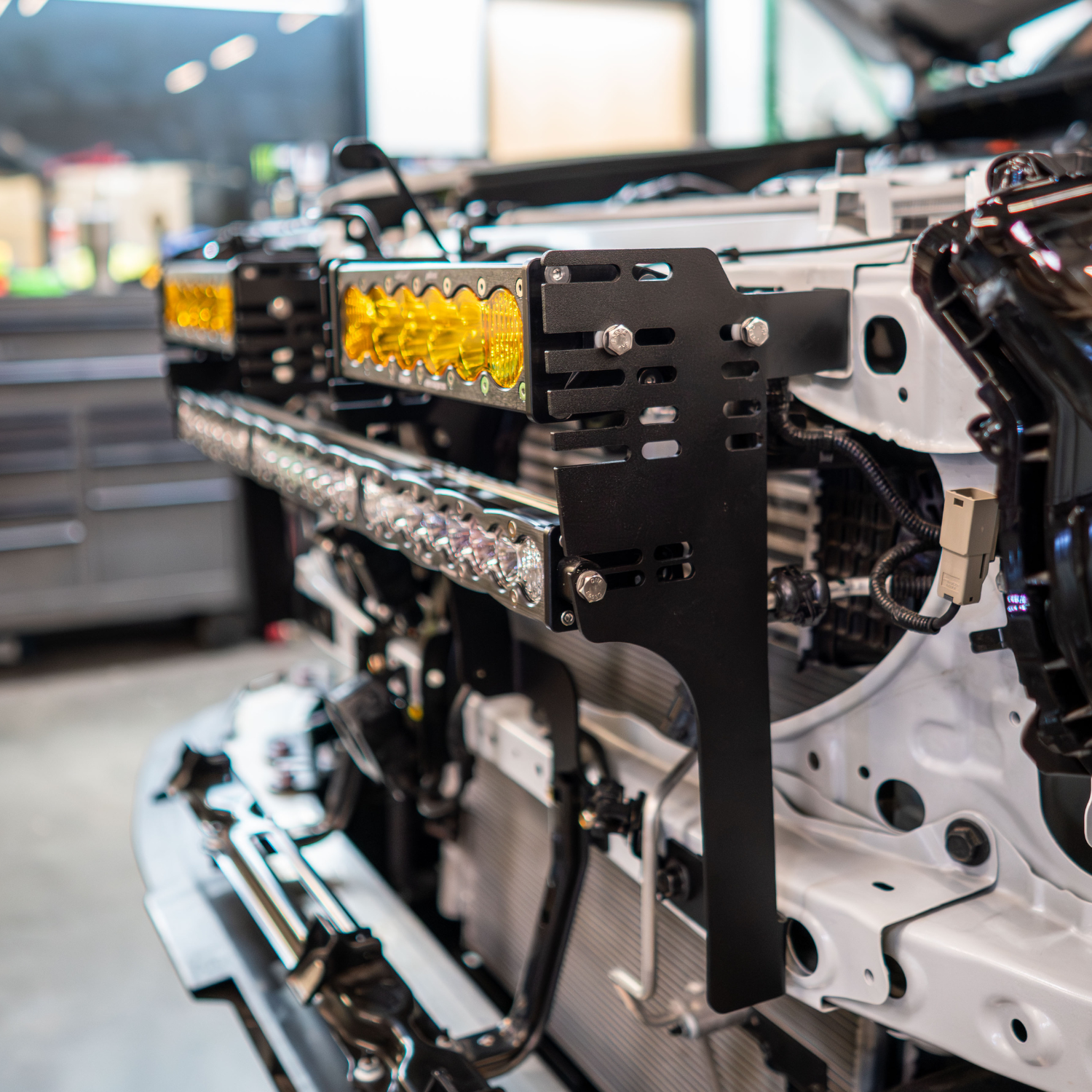 SDHQ Built 2025+ 4Runner Behind the Grille Light Bar Mounting Kit