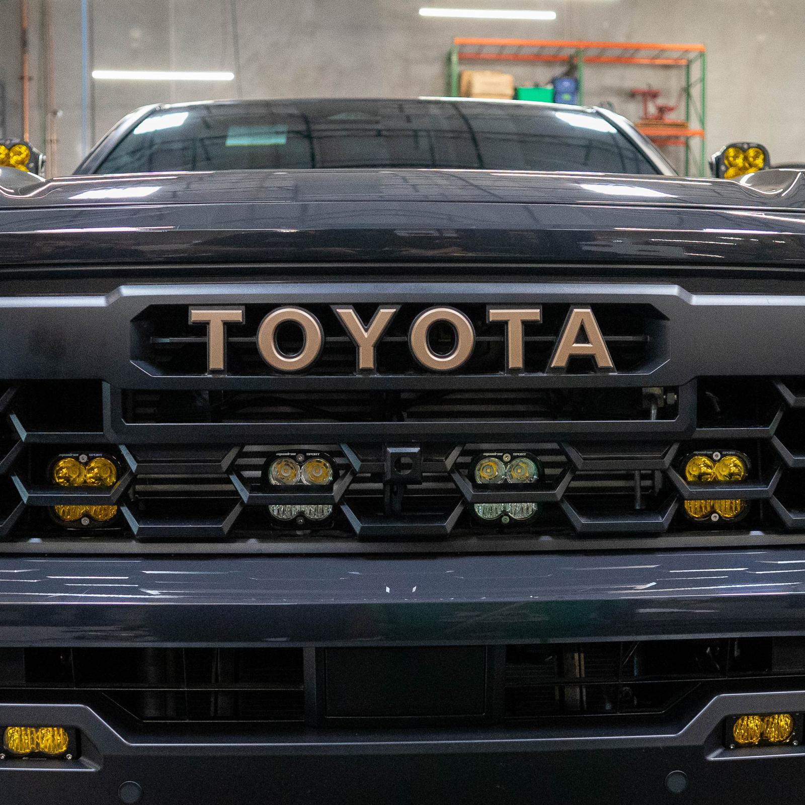 SDHQ Built '24-25 Tacoma Behind The Grille Pod Light Mounting Kit